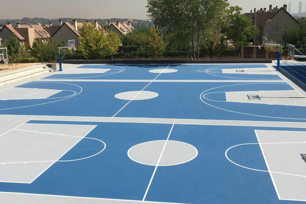 pavimentos pistas baloncesto